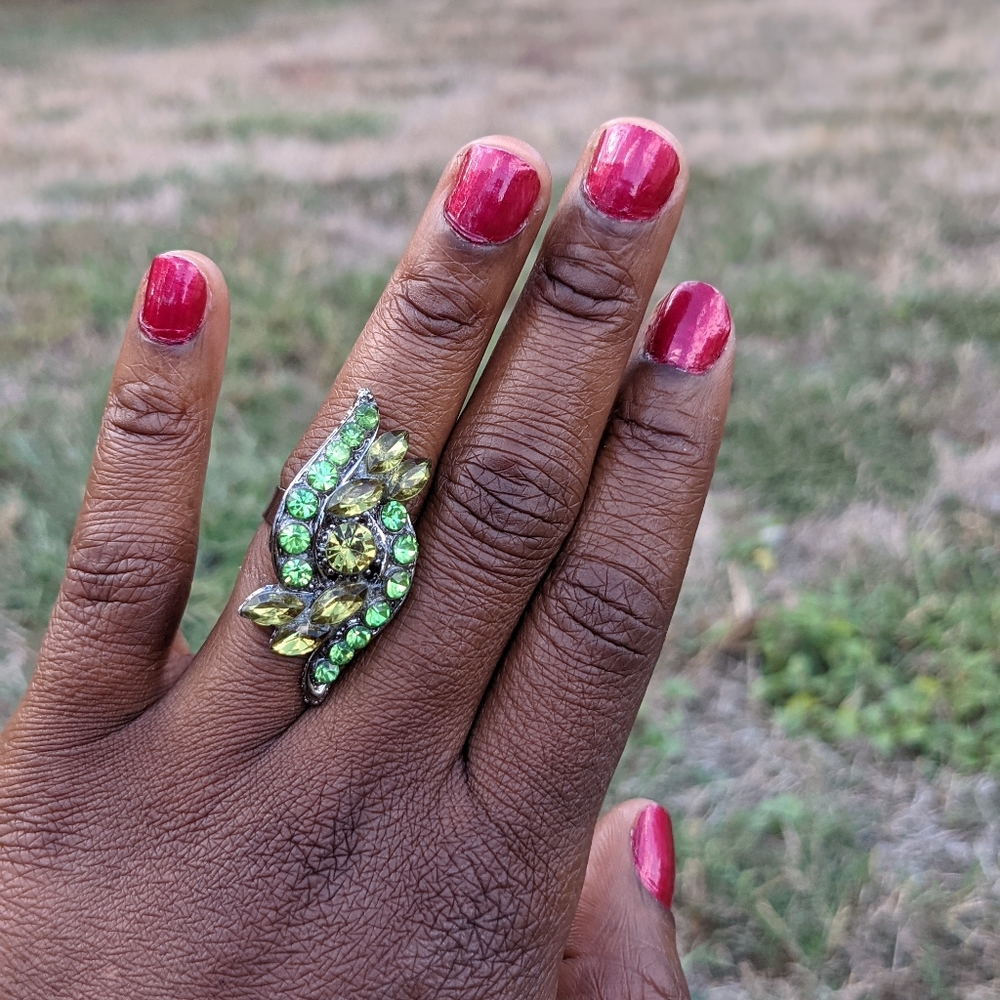3 for $30 NWOT Ring - Various Shades of #Green